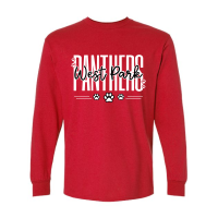 West Park Panther Script - Long Sleeve